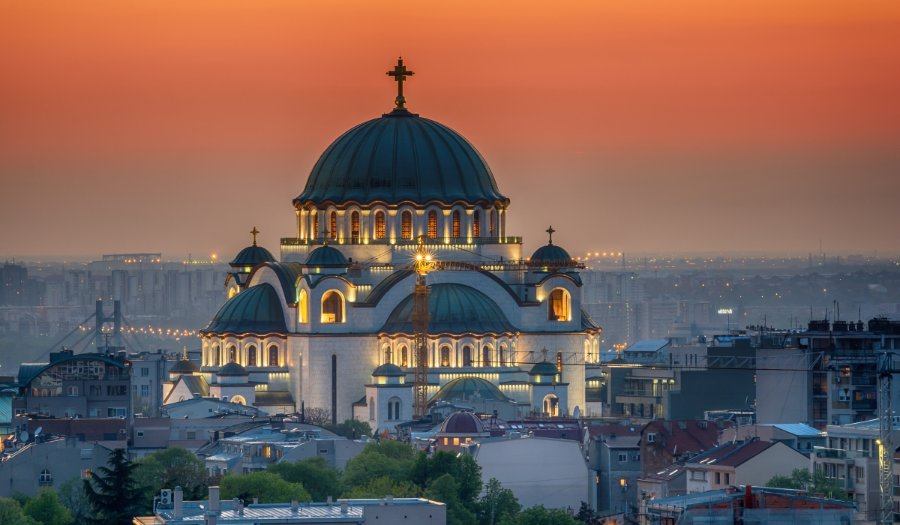 Orthodox church in Belgrade